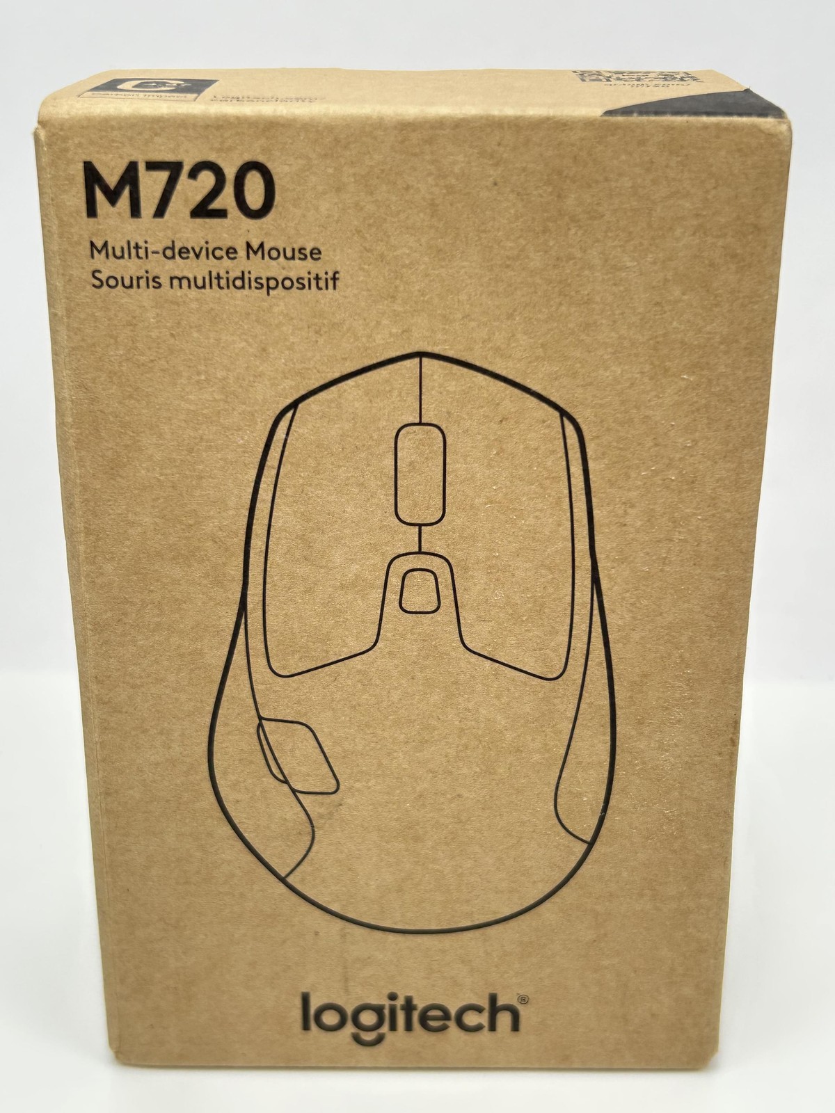 Logitech M720 Triathlon Wireless Mouse Bluetooth USB Multi-Device, Black