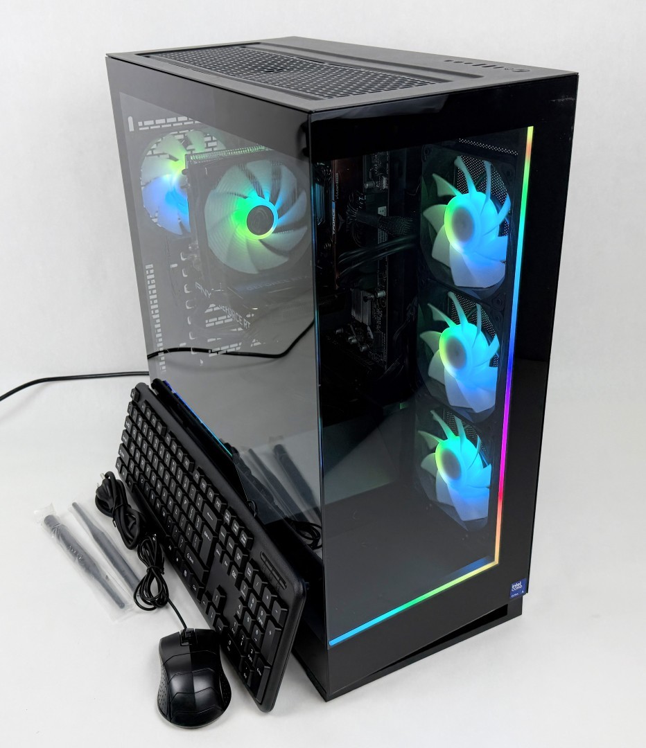 CyberPowerPC C Series Ultra 5 225F 16GB 2TB SSD RTX 4060 W11H Gaming Desktop