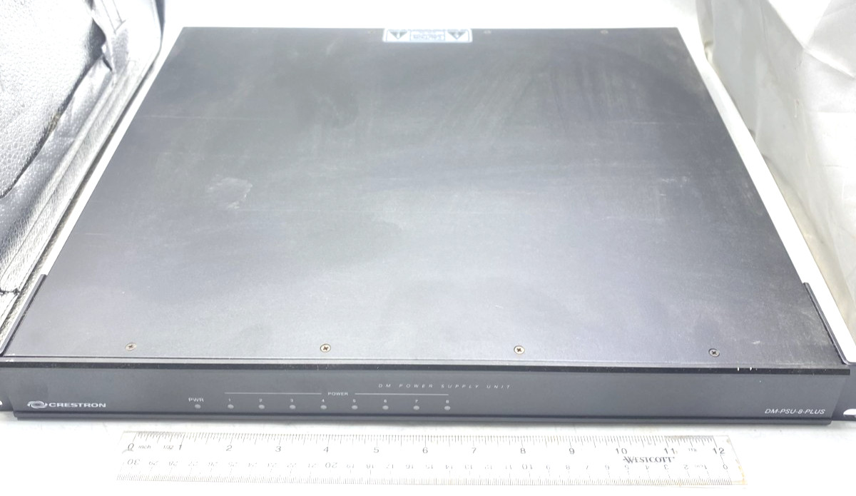 Crestron DM Power Supply Unit DM-PSU-8-Plus Working