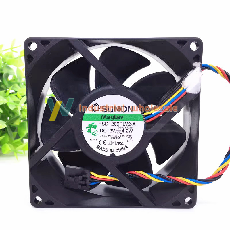 1PC new SUNON 9032 PSD1209PLV2-A 12V 90*32MM 9cm 4-wire cooling fan PSD1209PLV2A