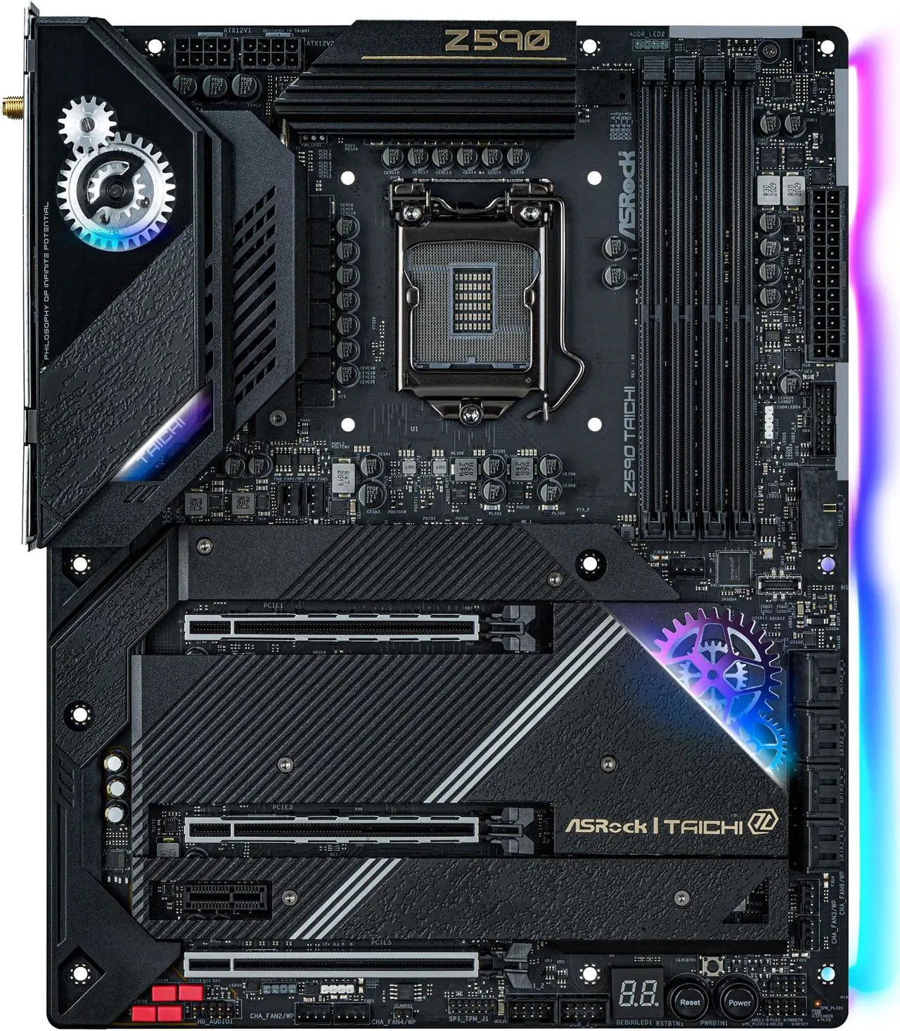 ASRock Z590 TAICHI LGA 1200 Intel Z590 ATX Intel Motherboard