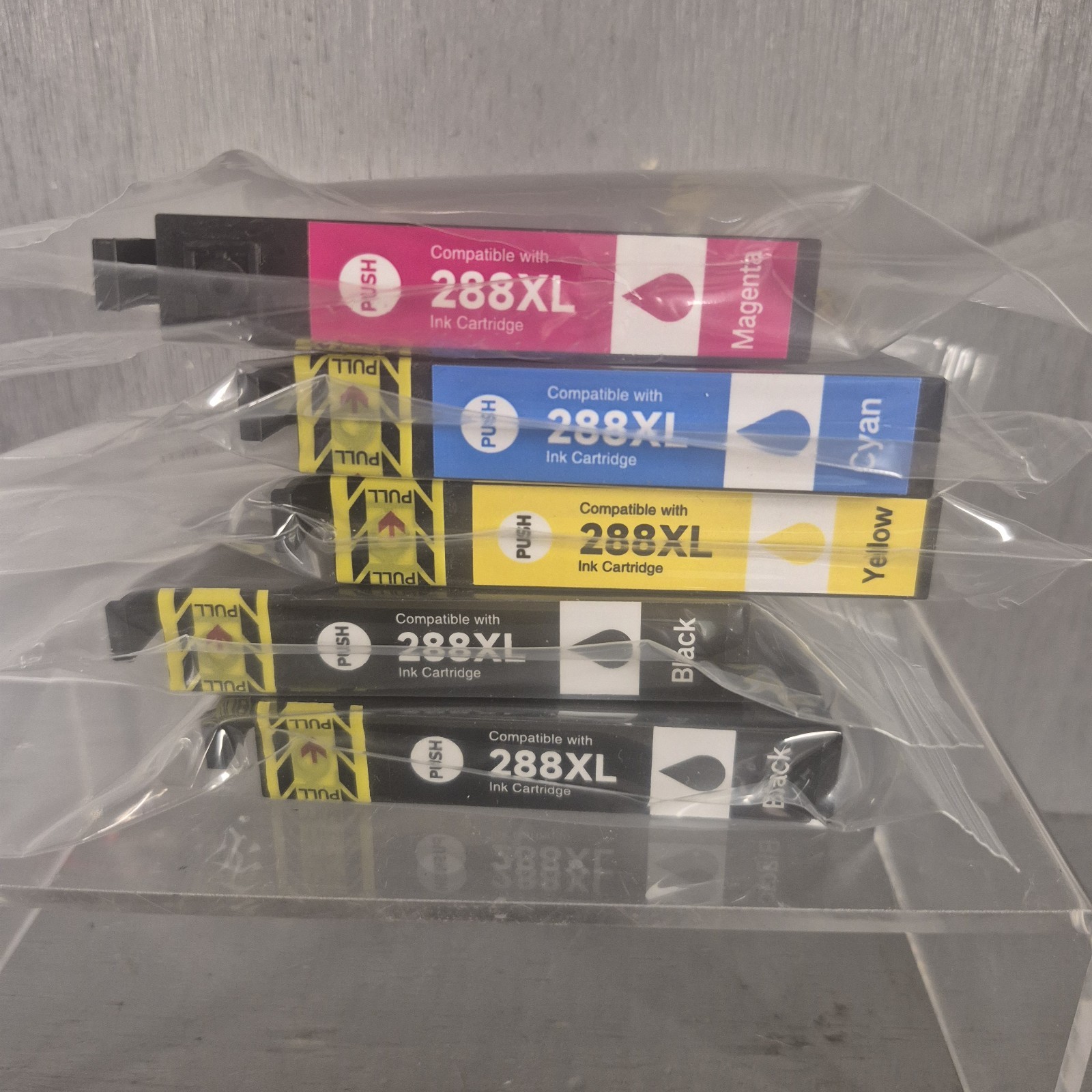 5PK 288XL Ink Cartridge for Replacement Epson XP-330 XP-340 XP-430 XP-434 XP-440