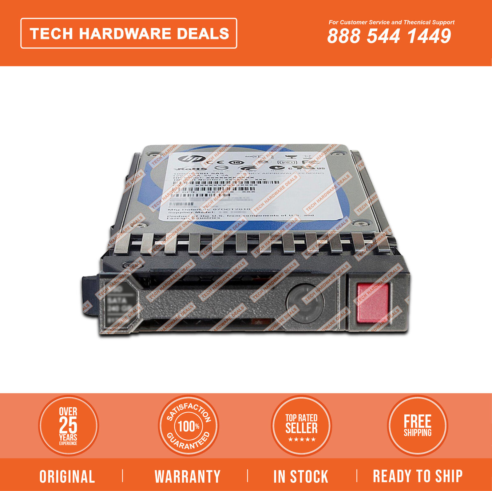 SSDSC2BB800G6P-HP    HPE 800GB SATA 6G RI-2 SFF SC SSD