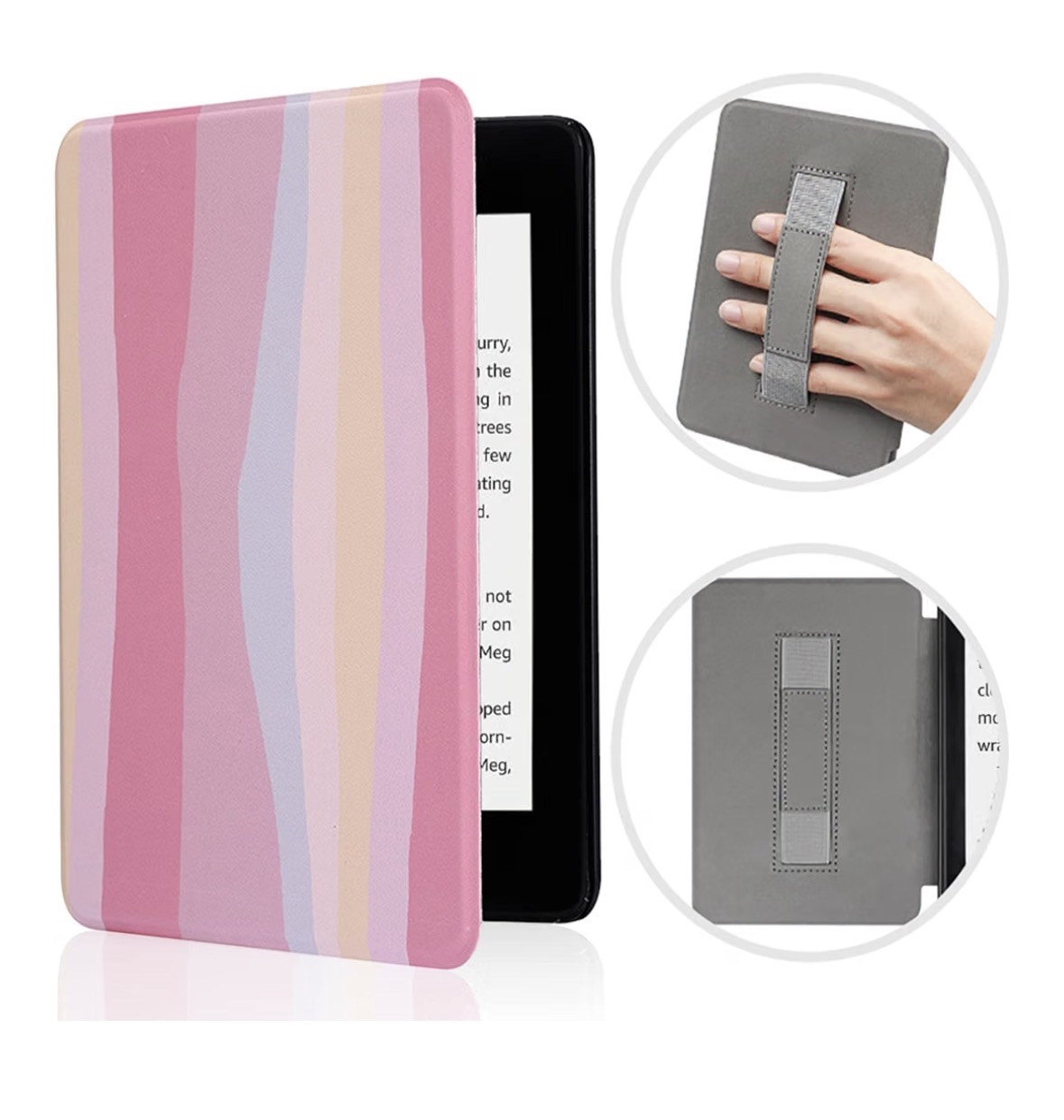 Case for Kindle 6” inch 10th Generation 2019 (Model J9G29R), Colorful Pink