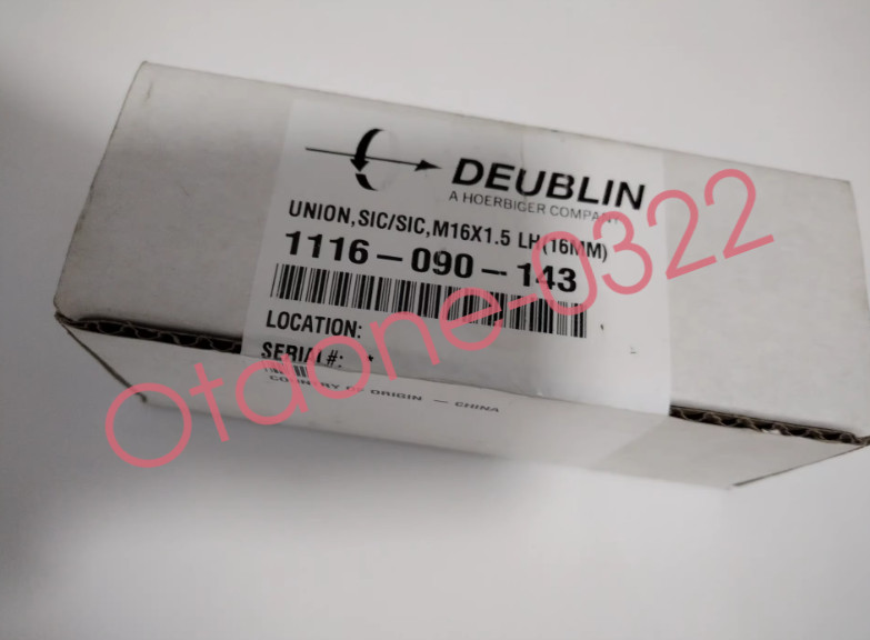 1PCS NEW DEUBLIN 1116-090-143 Rotary joint Fast delivery Via Fedex /DHL