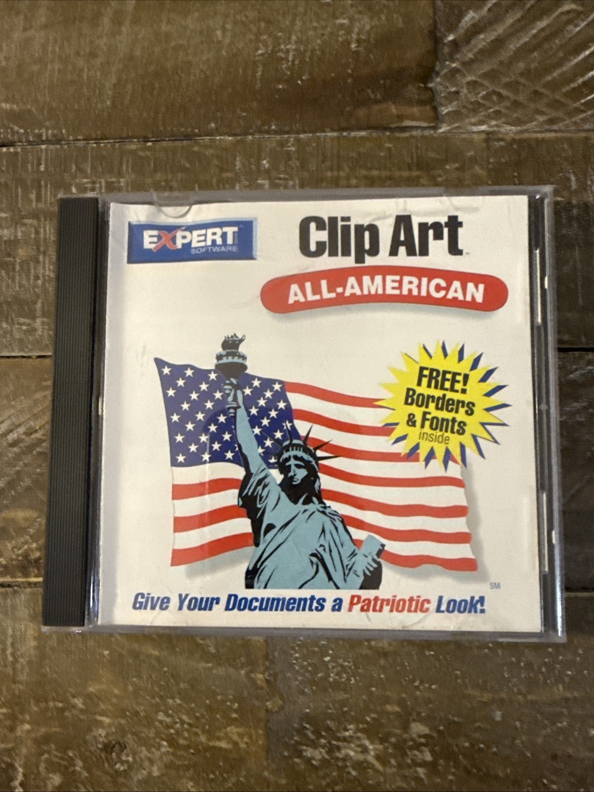 Expert Clip Art All American PC Cd Rom