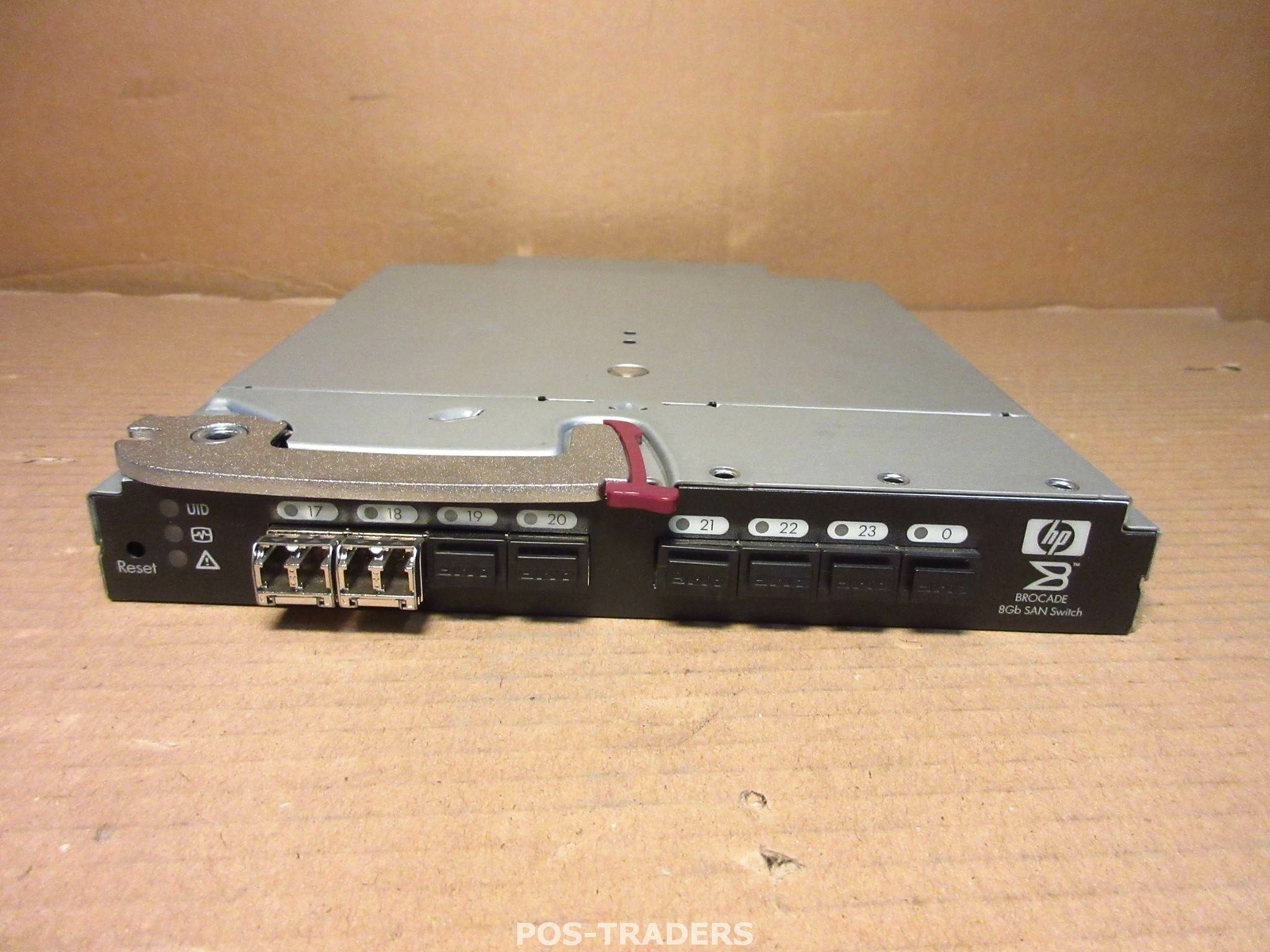 HP AJ820A Brocade 8Gb SAN Switch - INCL 2X SFP'S - FROM HP C7000 403323-B23