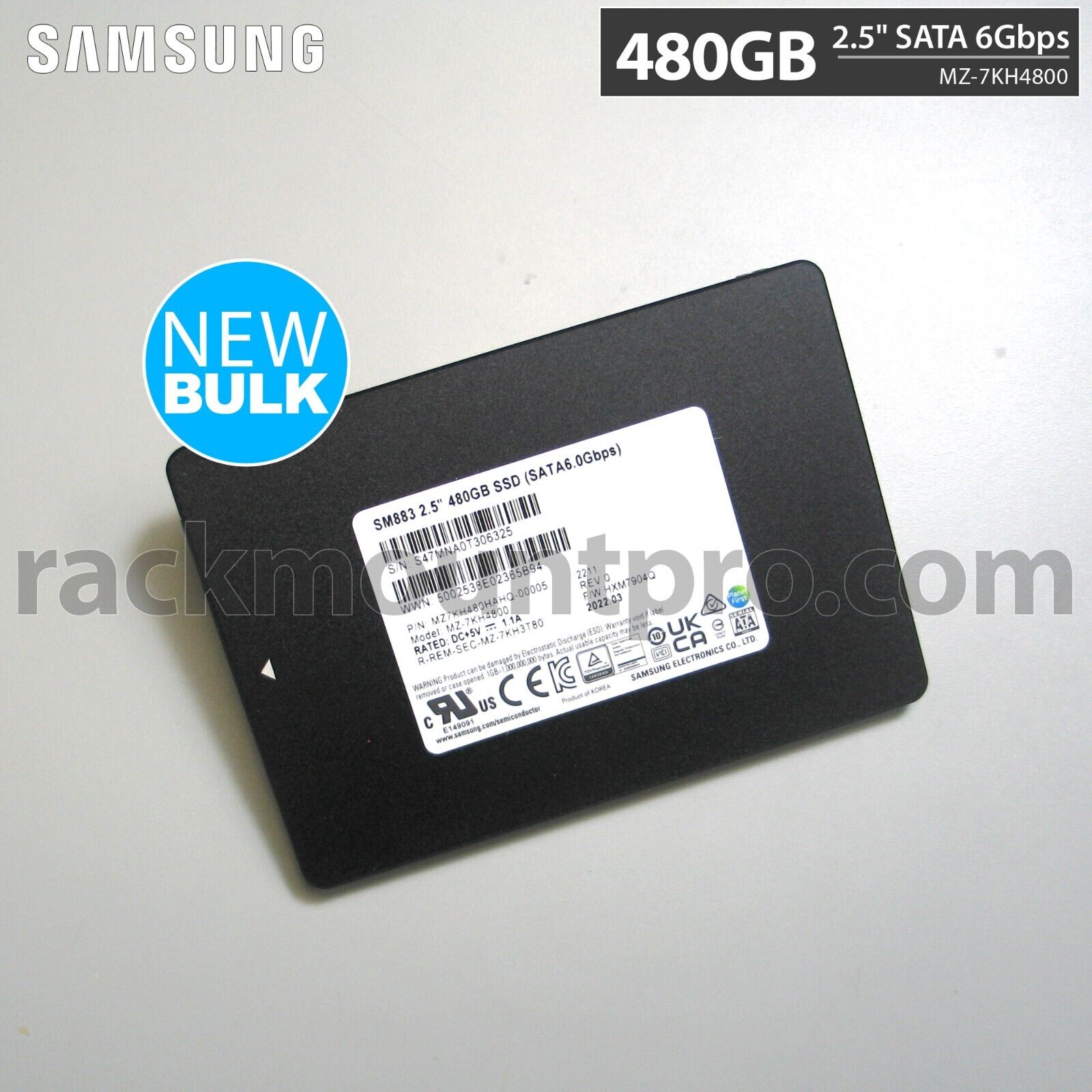 Samsung MZ-7KH4800 SM883 480GB 2.5\