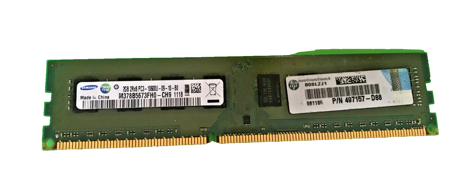 Samsung M378B5673FH0-CH9 2GB PC3-10600U-09-10-B0 1333MHz 2Rx8 240pin Desktop RAM