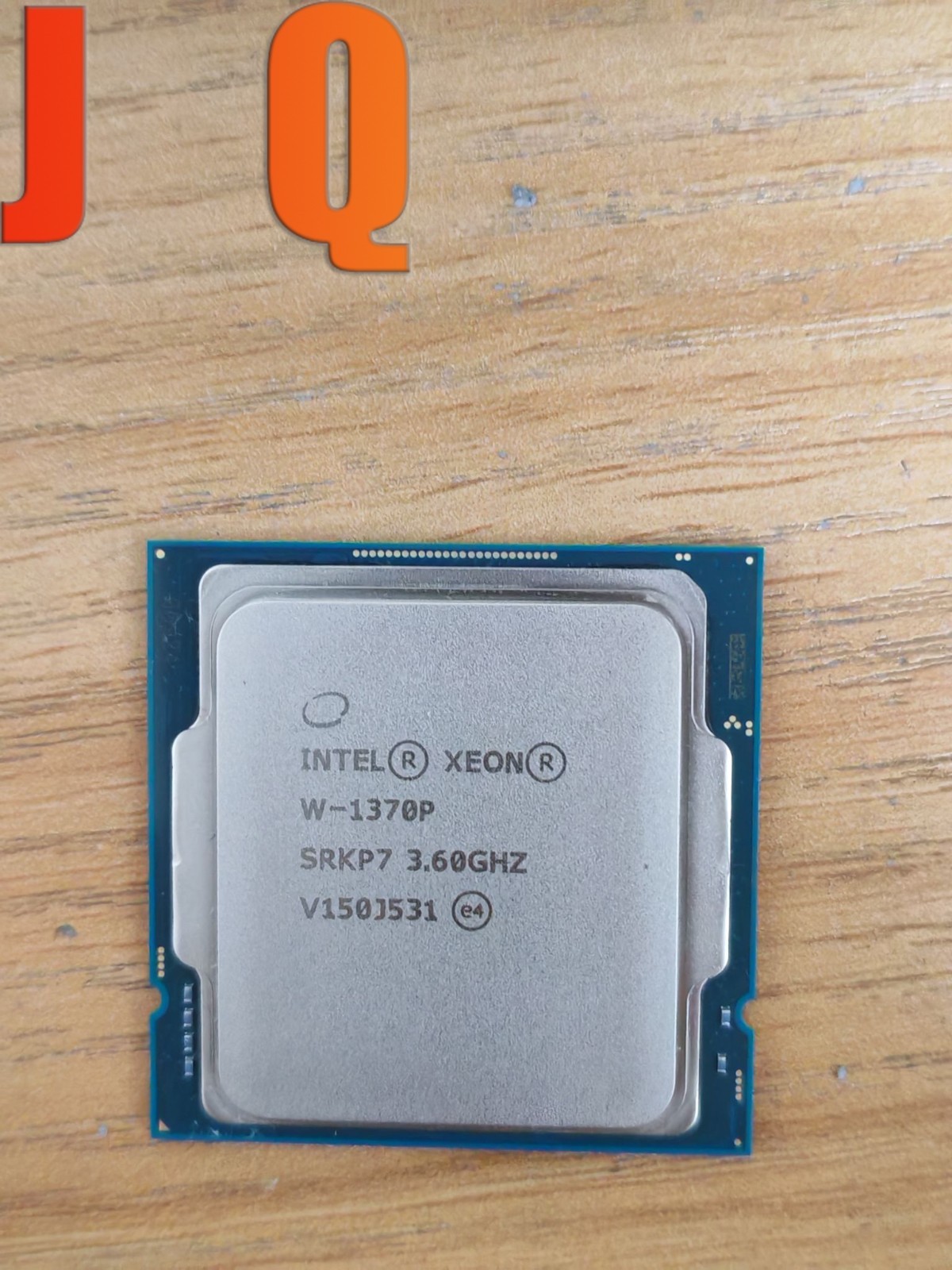 Intel Xeon W-1370P LGA-1200 Upgrade Used CPU processor 8Core 16T 3.6GHz 16MB