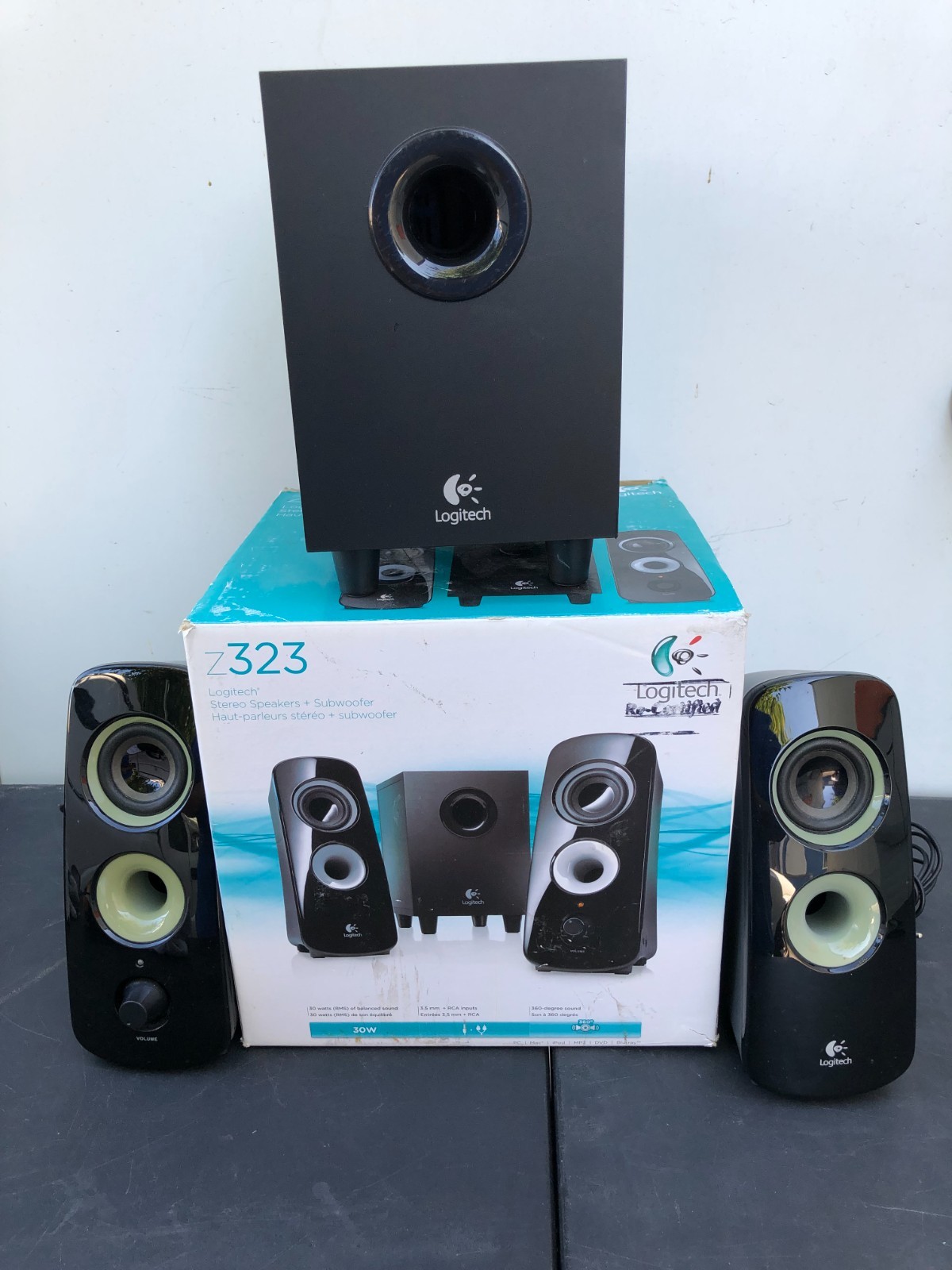 Logitech Z323 Speaker System with Subwoofer