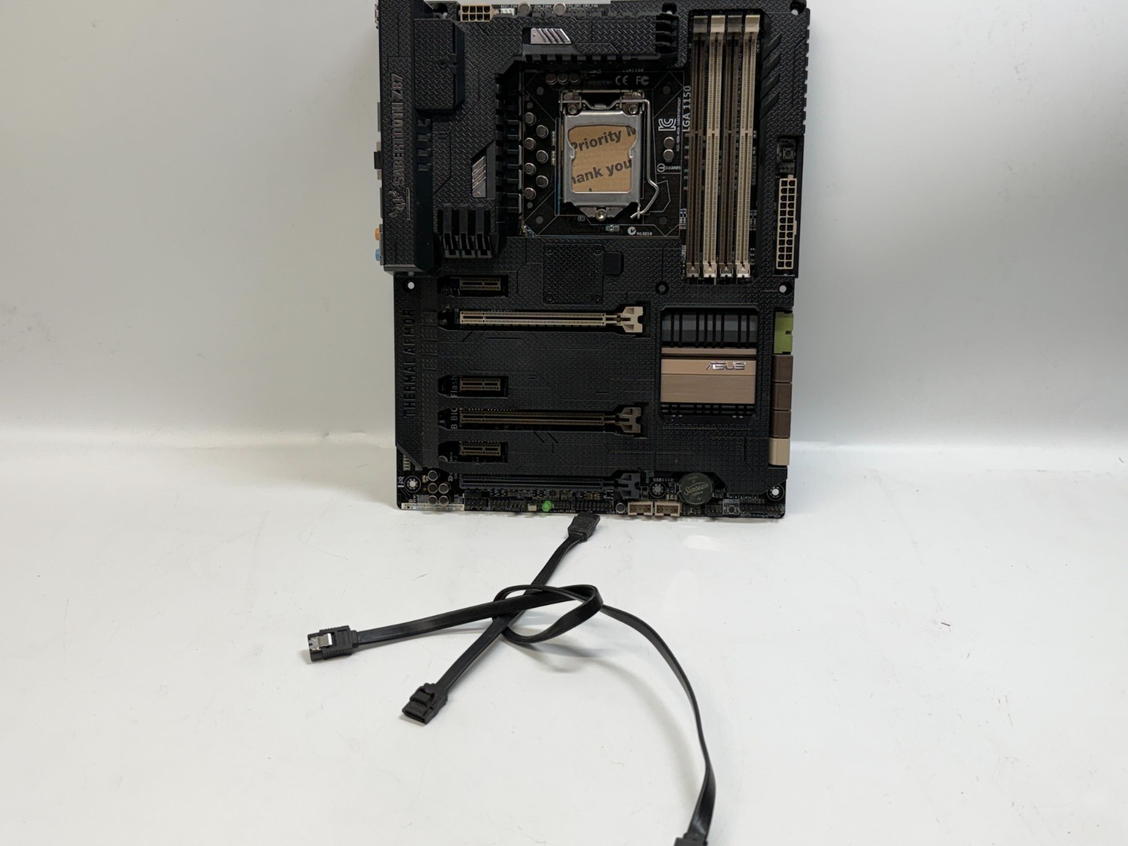 ASUS Sabertooth Z87 Socket LGA1150 DDR3 ATX Motherboard NO IO SHIELD