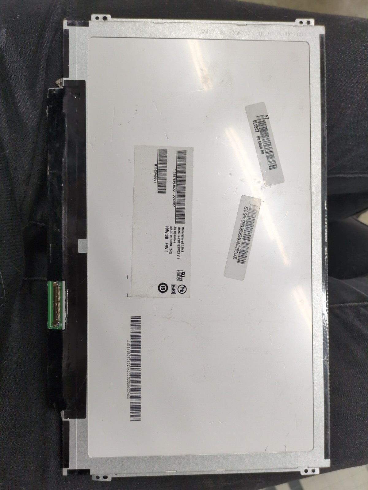 Au Optronics Samsung Chromebook 11.6" Matte LCD Screen B116XW03V1 Open Box