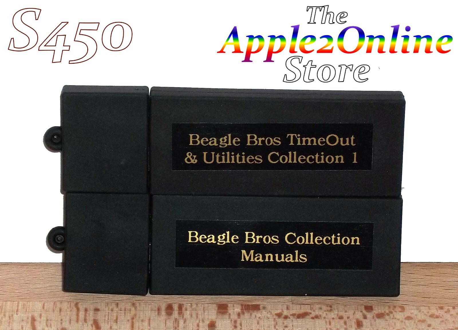 ✅ 🍎 Beagle Bros Collection on 2 NEW Thumbdrives for Apple II+ IIe IIc IIGS 💕