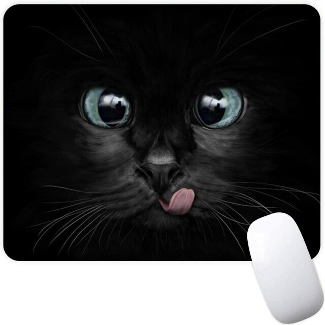 Cat Face Designs Extra Large Gaming Mouse Pad Keyboard Mat Desk Pad Playmat