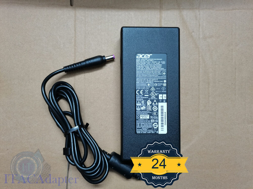 NEW OEM 19V 7.1A ADP-135KB T For Acer Predator X34P 34" Monitor AC Adapter