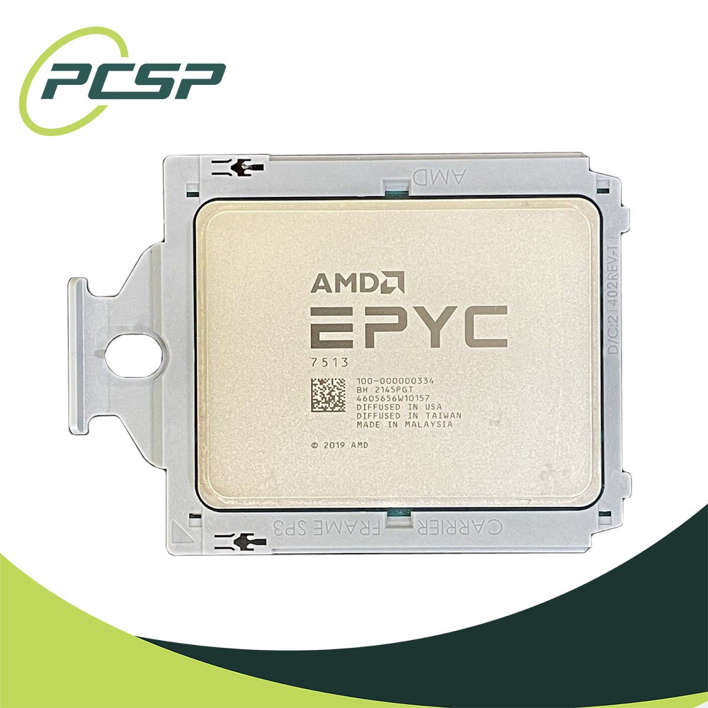 AMD EPYC 7513 2.60GHz 128MB 32-Core SP3 CPU Processor Dell Locked