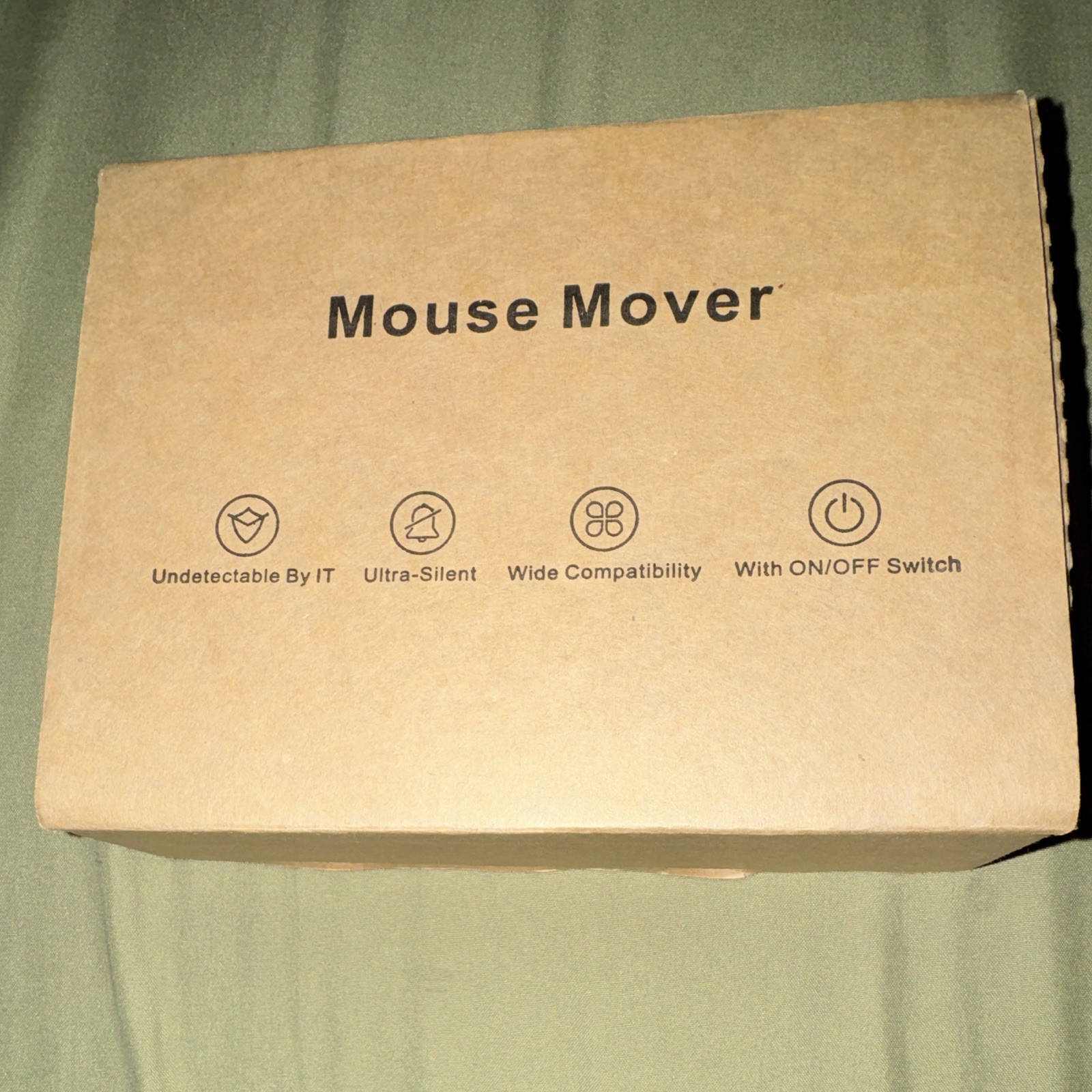 Vaydeer Mouse Mover PN-FM200 Series USB Wired On/Off Silent Blue