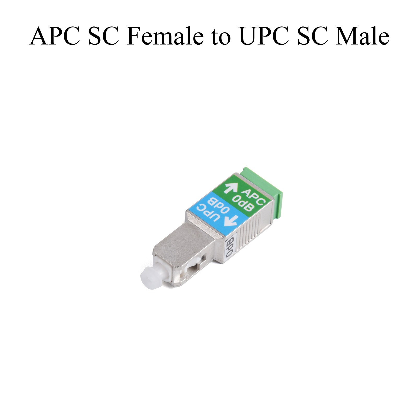 1/2/5PCS Fiber Adapter APC/UPC SC FC Male to Female 0dB Single-mode1200nm-1600nm