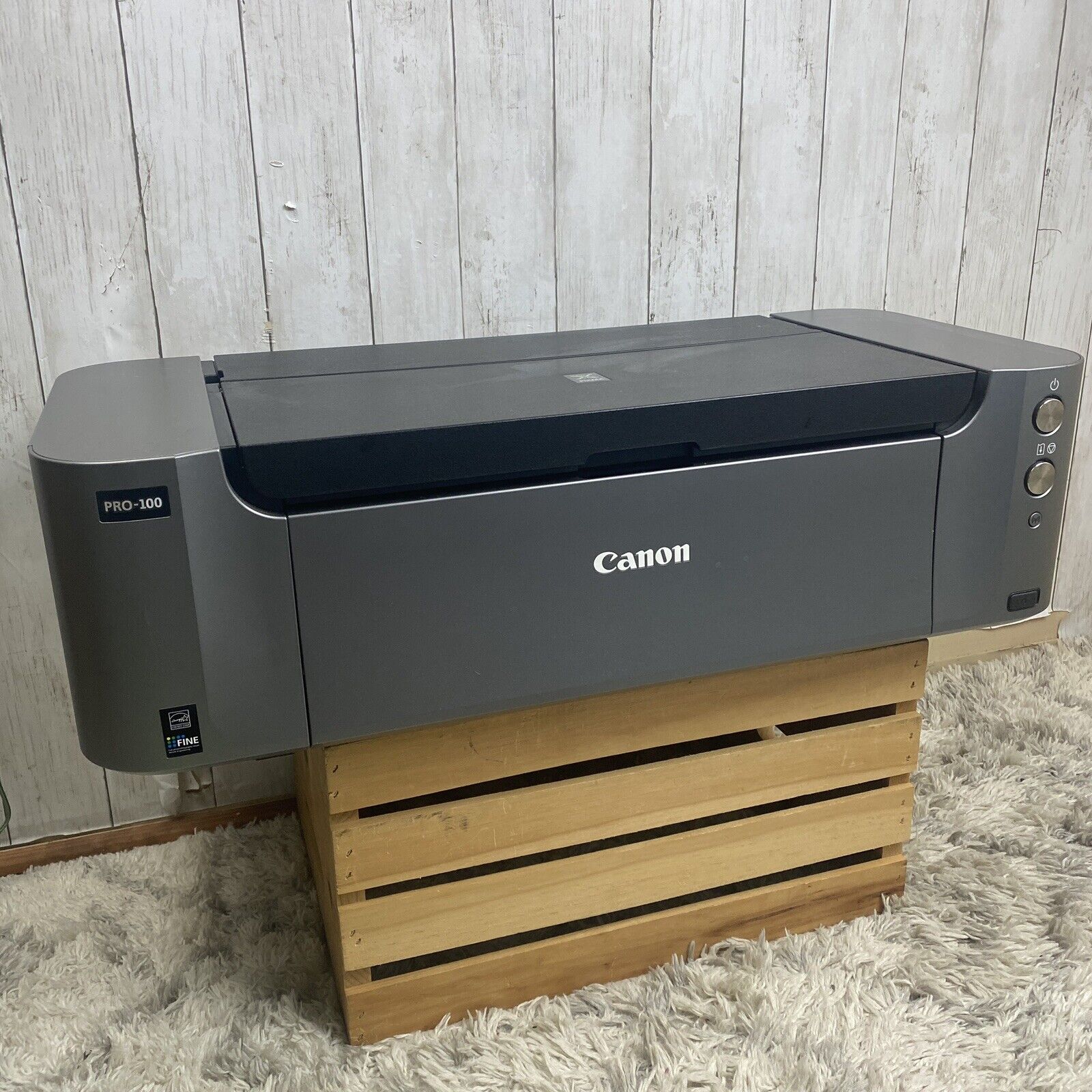 Canon PIXMA PRO-100 Inkjet Professional Photo Printer No Ink