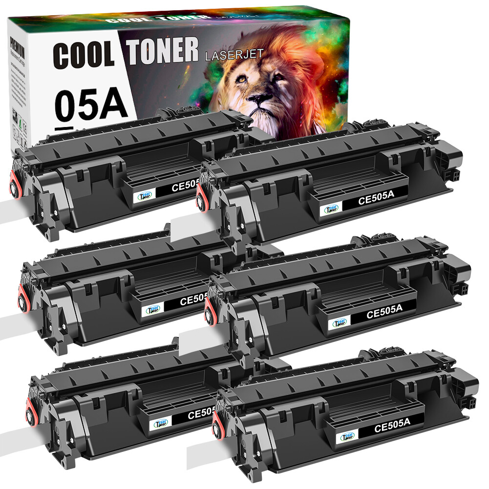1-10PK CE505A 05A Toner Cartridge Black for HP LaserJet P2035 P2055D P2055DN LOT
