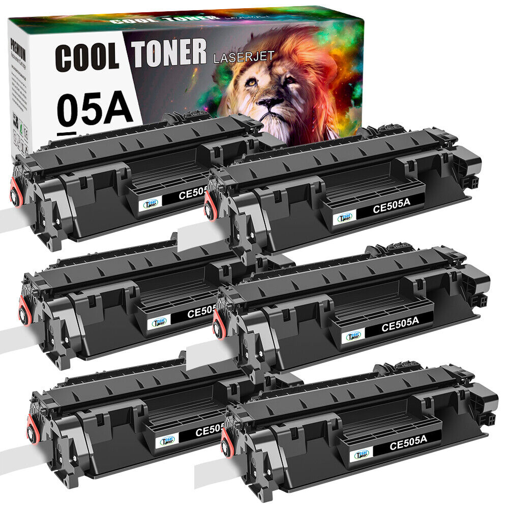 1-10PK CE505A Toner Cartridge Compatible With HP 05A LaserJet P2035 P2035N LOT