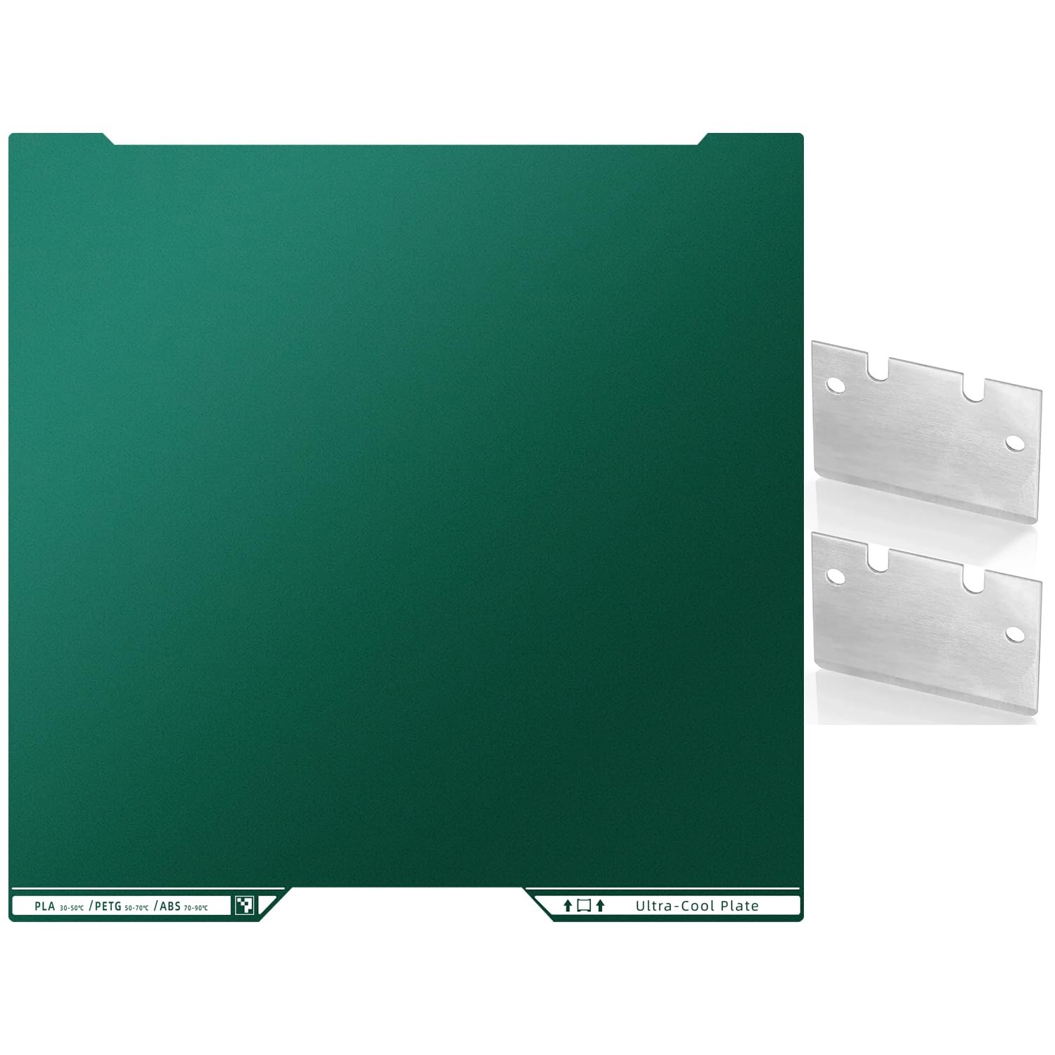 SuperTack Cold Build Plate for Bambu-Lab A2L/H2C 3D Printer | 335x325mm Doubl...