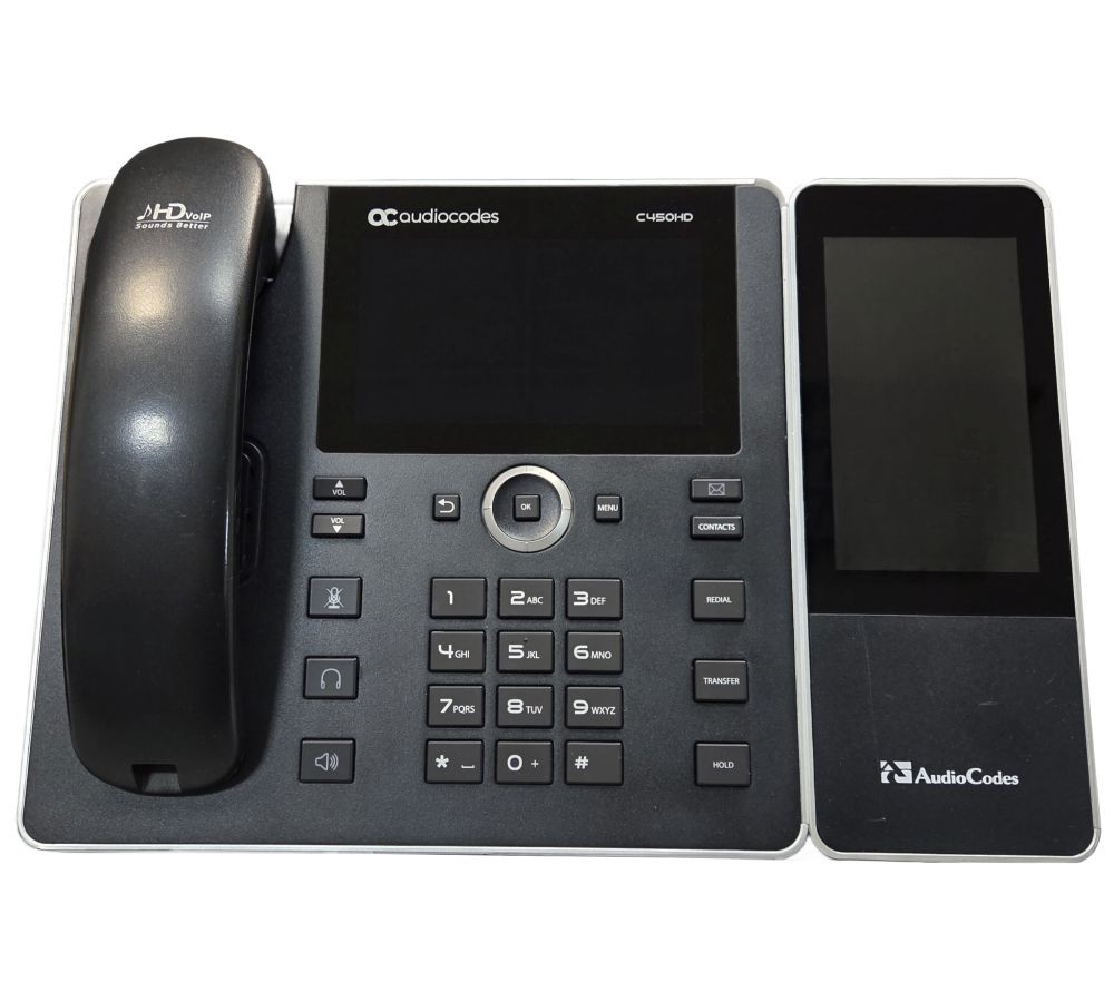 AudioCodes IP C450HD Phone + EXP Module