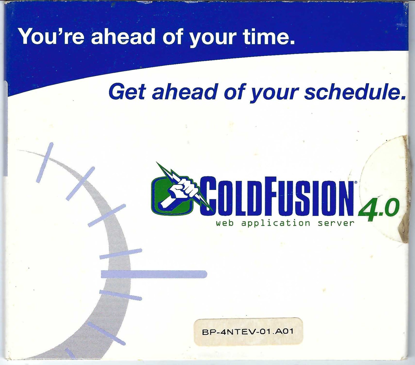 ITHistory SOFTWARE IBM  (1999) ALLAIRE COLD FUSION 4.0 Web Application  CD