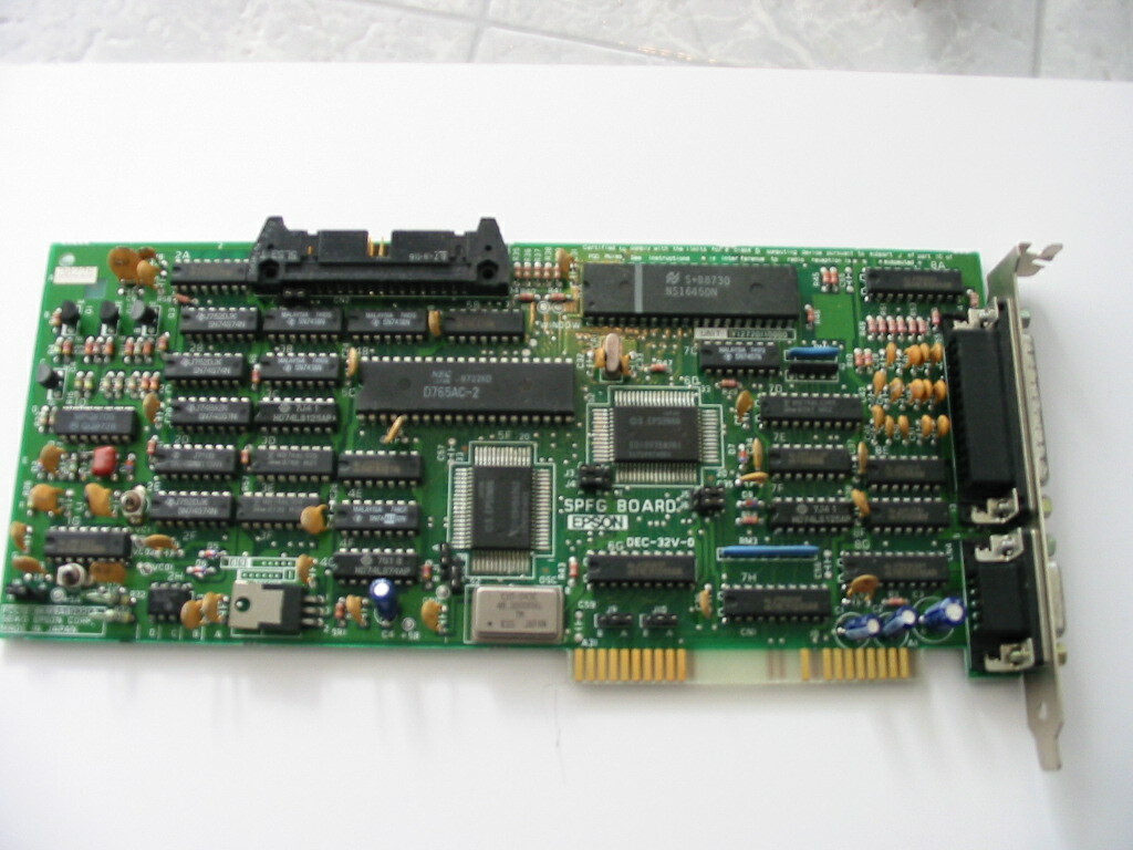 SEIKO EPSON SPFG BOARD FCCID BKM9A8Q221A VINTAGE