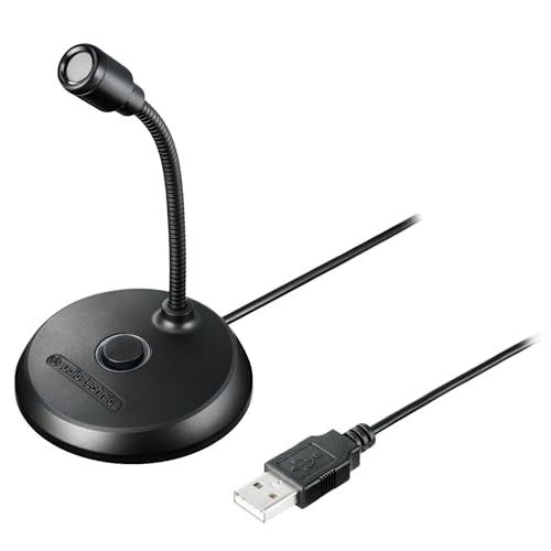 Audio-Technica ATR4800-USB USB Microphone for PCs Condenser Microphone USB