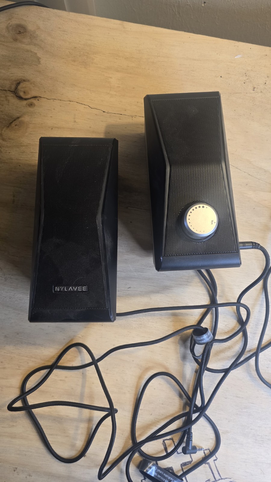 Nylavee SK600Pro Desktop Computer Speakers Wired USB Wire