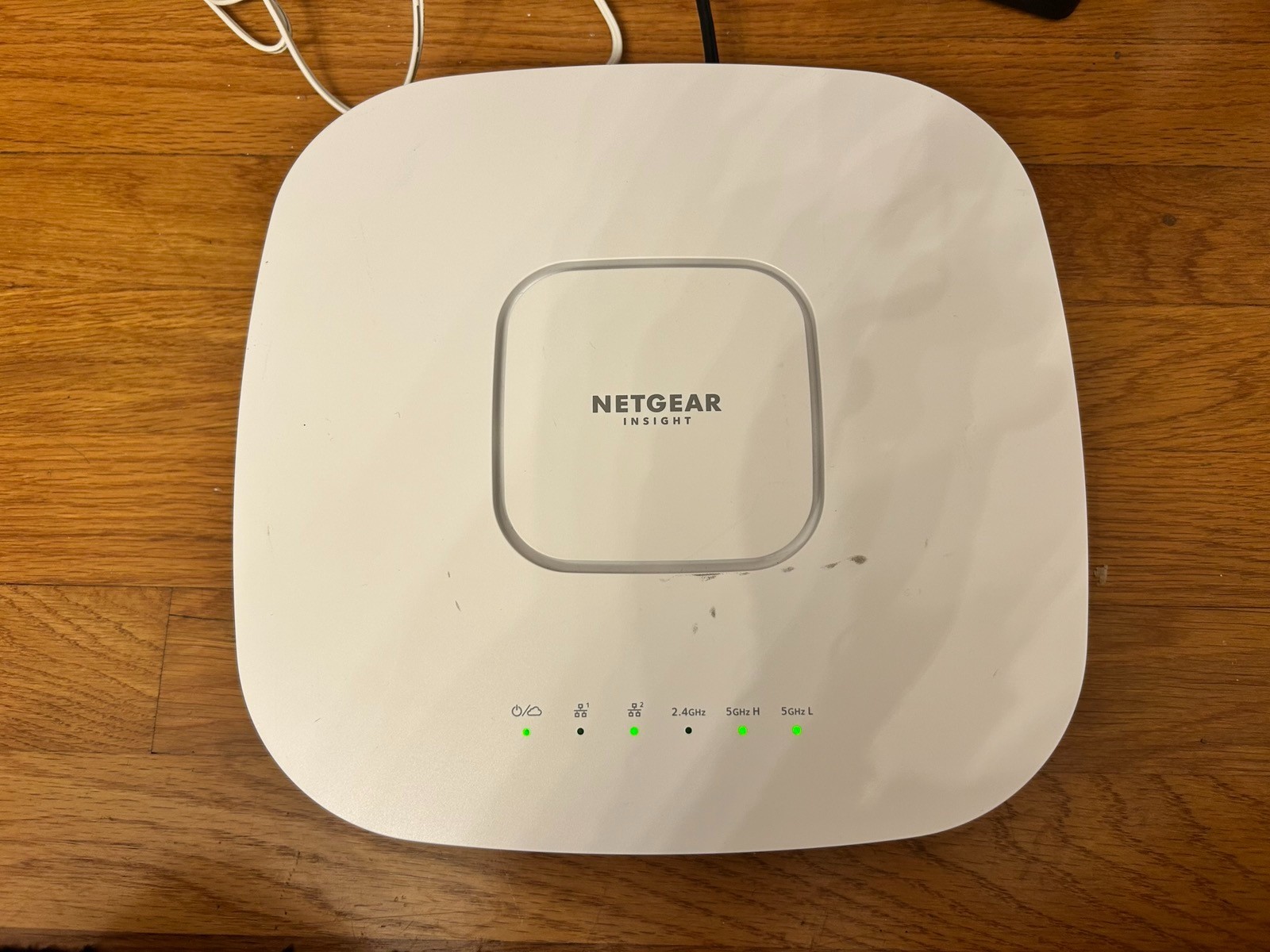NETGEAR Insight WAC540 AC3000 Tri-Band WiFi Access Point w/ Power Adapter