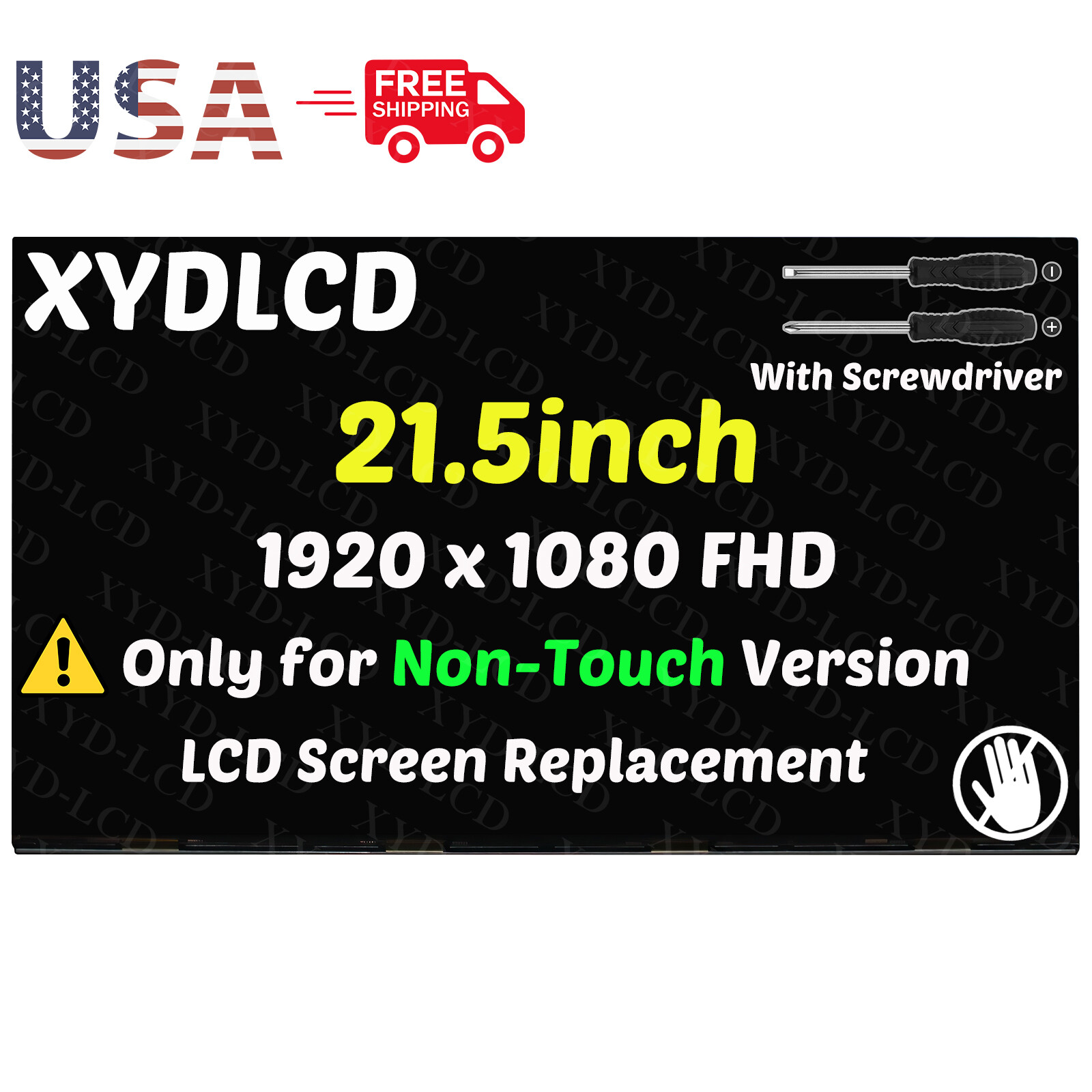 21.5inch for Lenovo IdeaCentre AIO 3 22IAP7 LCD Screen Display Panel F0GG000PUS