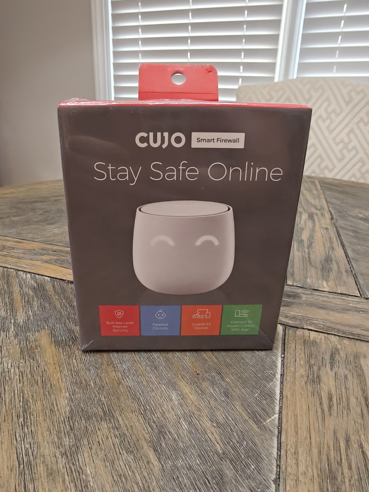 CUJO Smart Firewall Network Router Stay Safe Online, Parental Controls BRAND NEW
