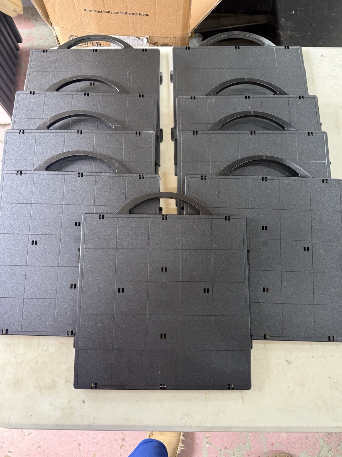 9 NEW Stratasys 340-00300 10x10 Modeling Bases Dimension 1200es Build Plates