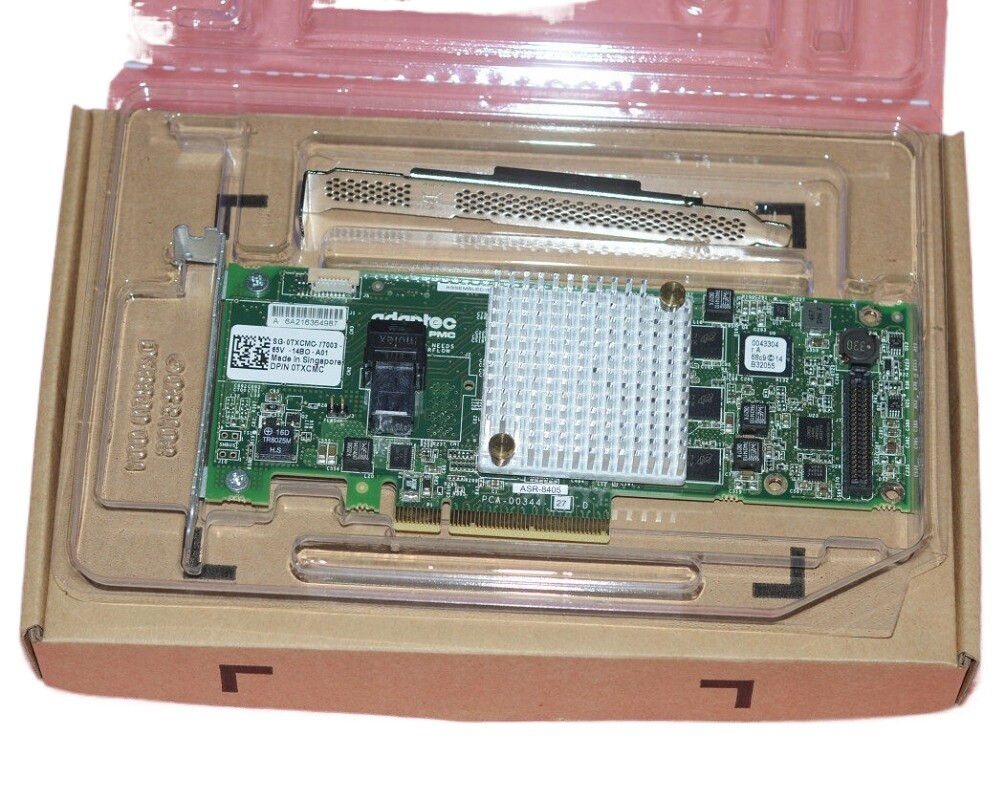 Adaptec ASR-8405 12Gb/s SAS3 4 Ports RAID Card DELL 0TXCMC
