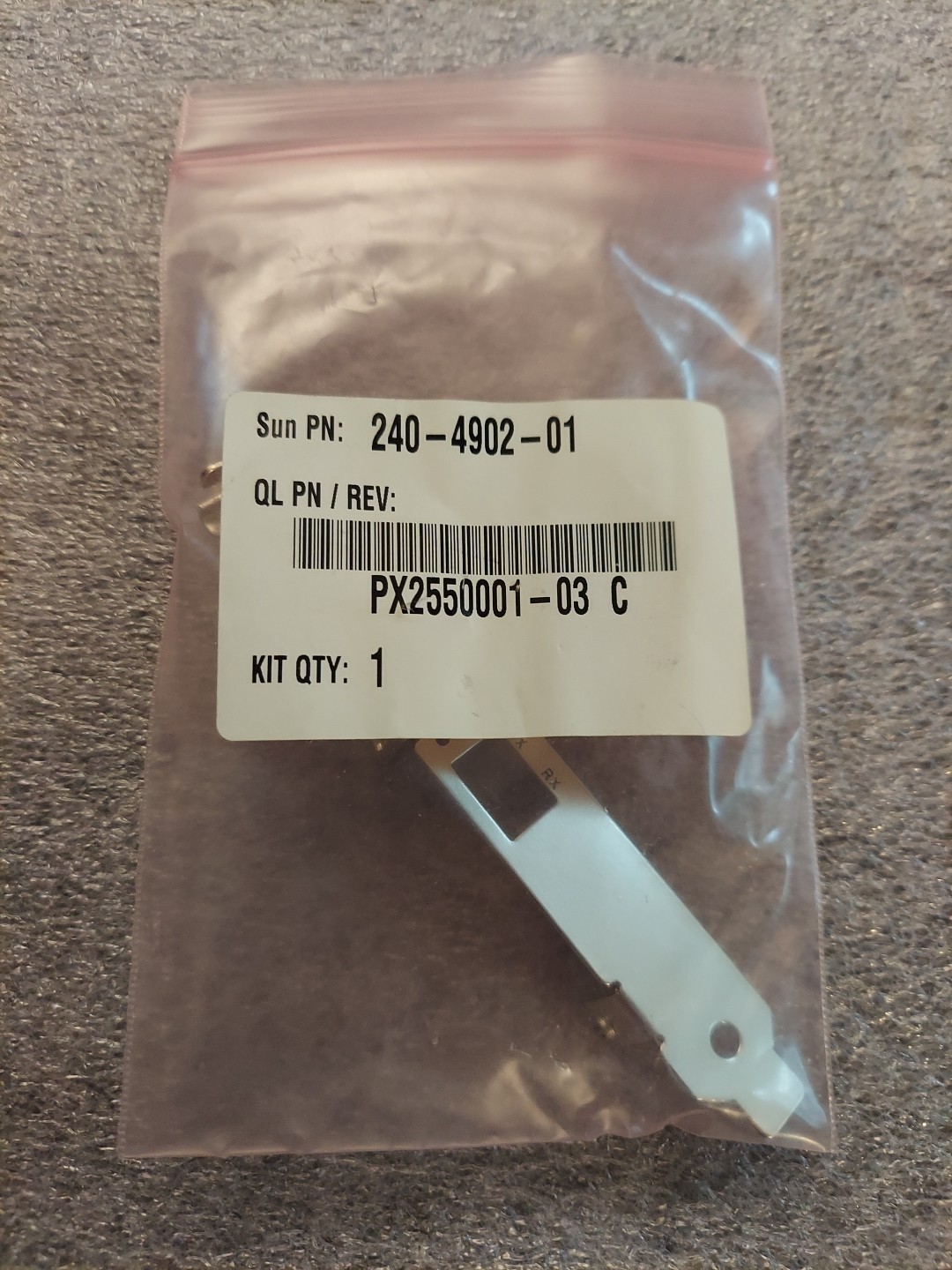 New Sun Microsystems PCIe Controller Slot Cover 240-4902-01 PX2550001-03