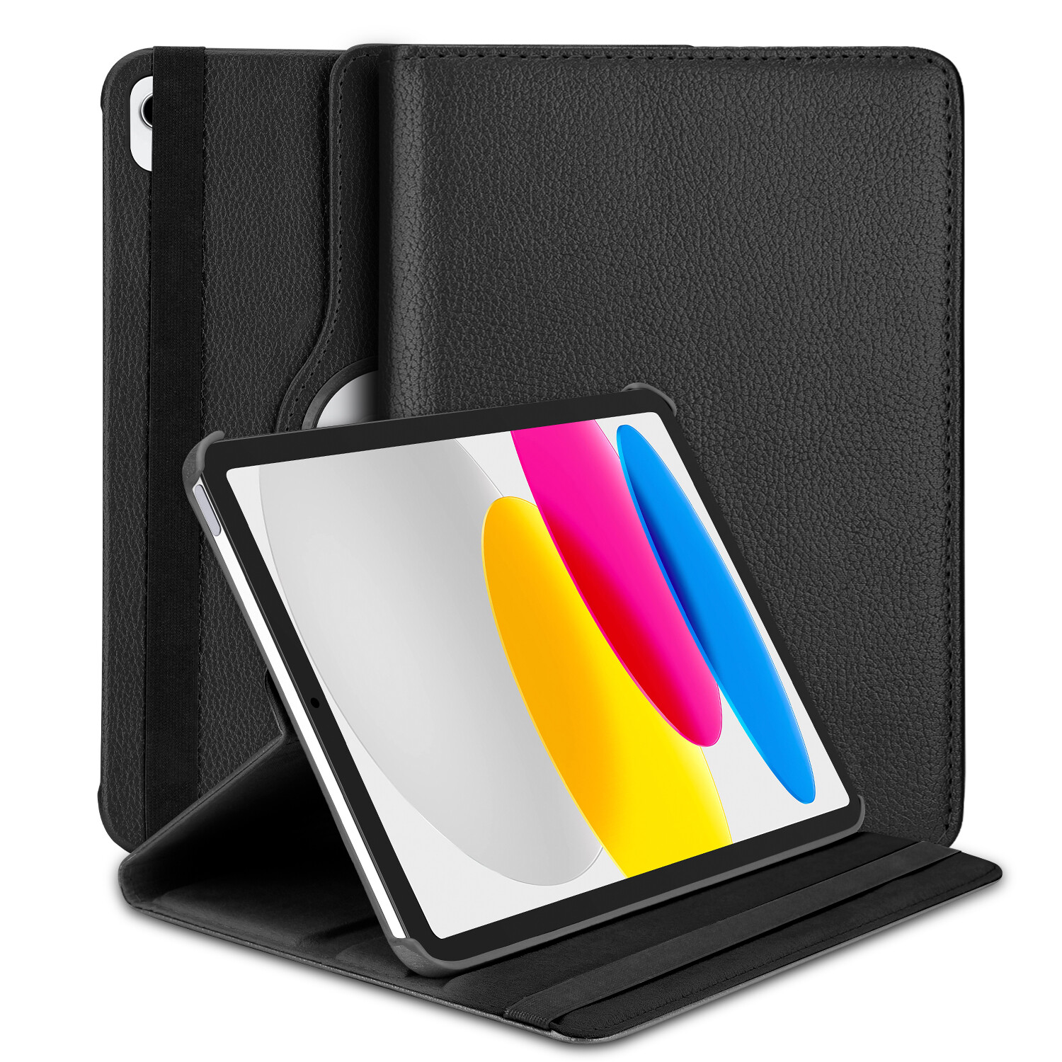 For iPad 10th Generation 10.9" 2022 Case Shockproof  Rotating Stand Leather Case