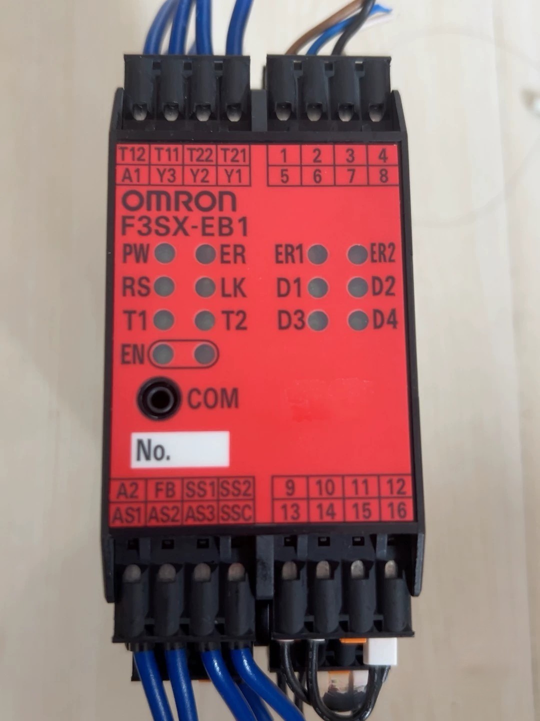 ONE F3SX-EB1 Safety Controller DC 24V 0.3A 