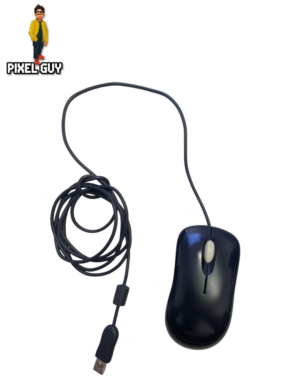 Microsoft Basic Optical Mouse v2.0 Wired USB Black Model 1113 P/N X821908-017