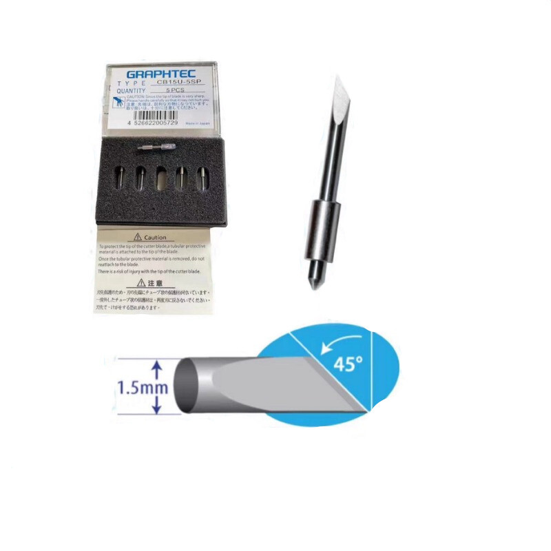 Blade For Graphtec PHP31-CB15 PHP32-CB15N PHP33/35-CB15N High Quality CB15U-5