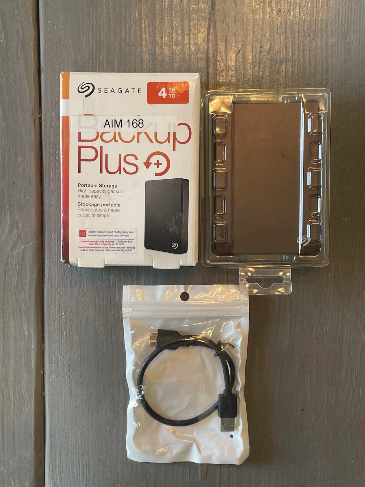 Seagate Backup Plus 4TB  Hard Drive - External Hard Drive USB 3.0 Black