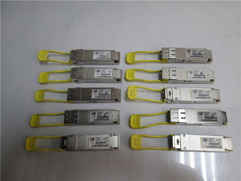 Cisco WSP-Q40GLR4L 40G QSFP+ Transceiver Module Optical Network Lot of 10