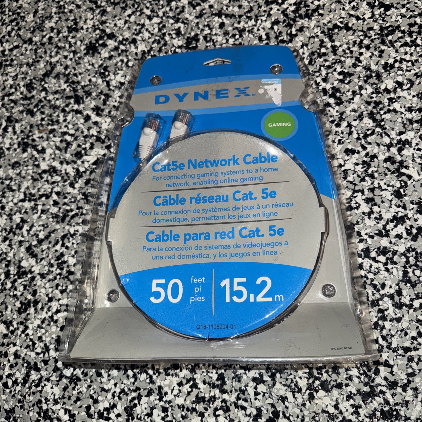 Dynex Network cable Gaming Cable 50 Ft 15.2 m CAT 5e