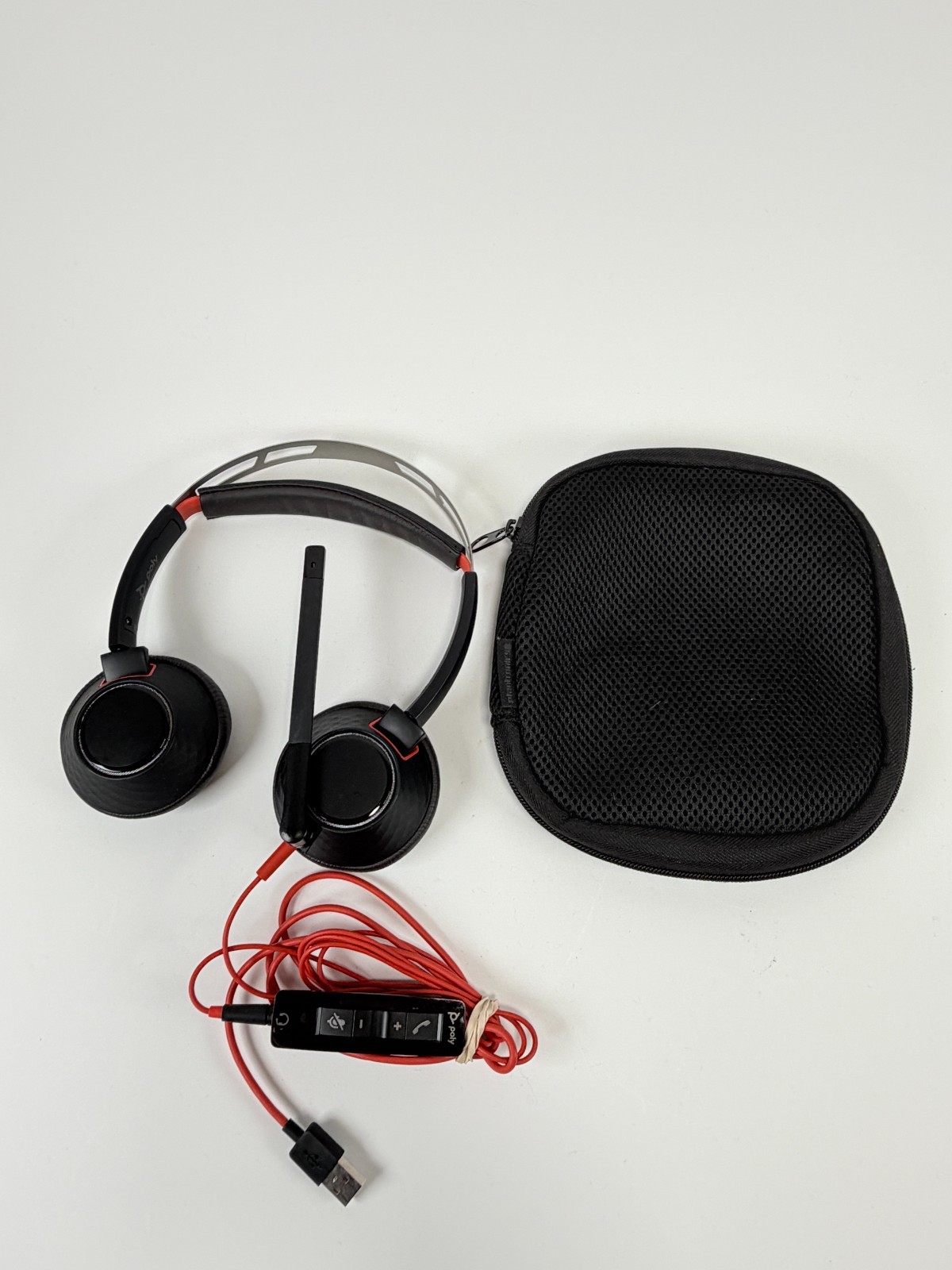 Plantronics Poly DUO C5220T Wired W/C5200 Controller Works Ships Fast