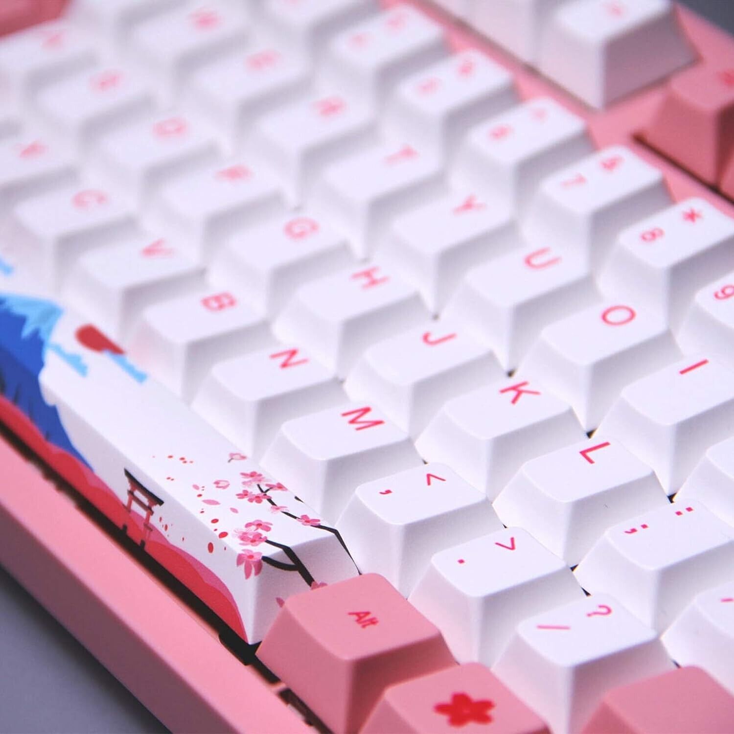 Akko World Tour Tokyo 108-Key R1 Wired Pink Mechanical Gaming Keyboard