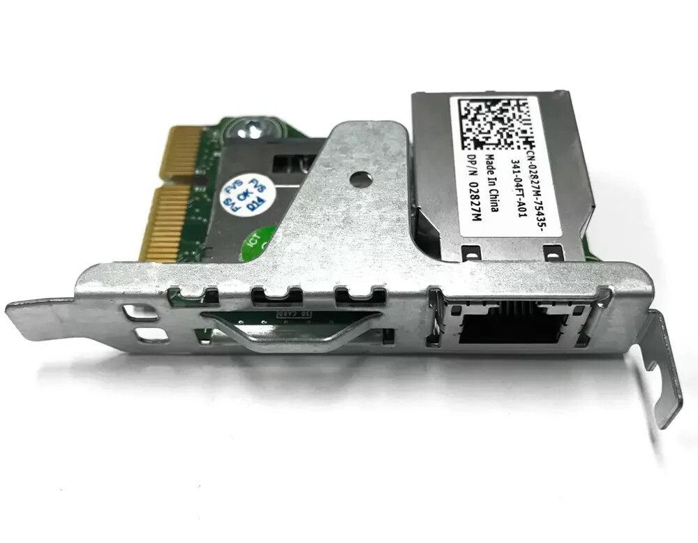 Used Dell R320/R520/R420 iDRAC 7 Enterprise Remote Access Card 81RK6 2827M WD6D2