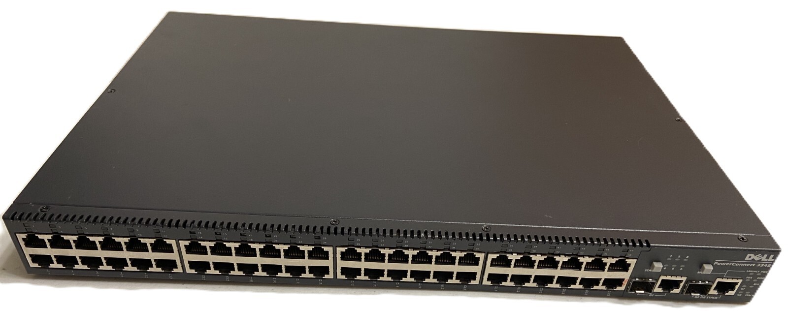 Dell PowerConnect 3348 48 Port Fast Ethernet 2x SFP Network Switch