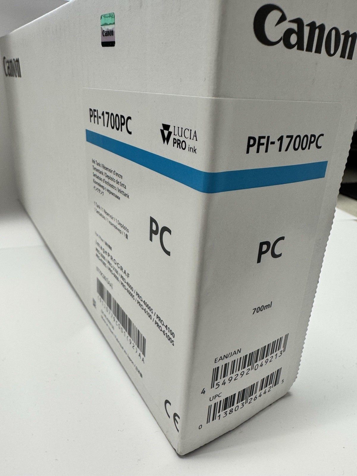 Canon PFI-1700PC Ink imagePROGRAF PRO-2000/4000/4000S/6000S 